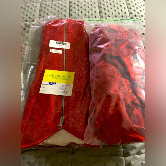 Daisy corsets womens Top Drawer 4 Pc Sequin Devil Corset Costume - Picture 14 of 16